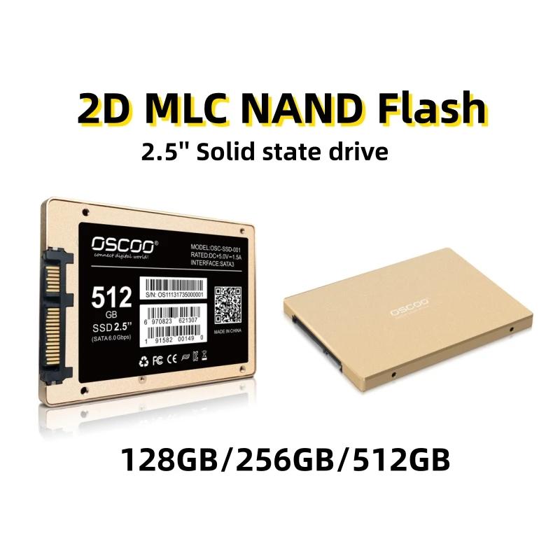 OSCOO ũž ƮϿ ָ Ʈ ̺, 2D MLC  ÷ SATA 3 SSD, 256GB 512GB  Ƽ MLC SSD, 2.5 ġ